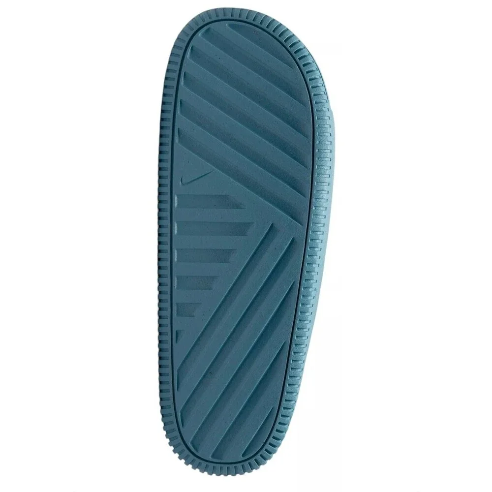 Nike Calm Slides Smoky Blue Men's Size 13 Womens Size 14 FD4116-005 Flops NEW - Picture 4 of 8